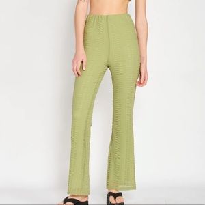 Ruched long pants